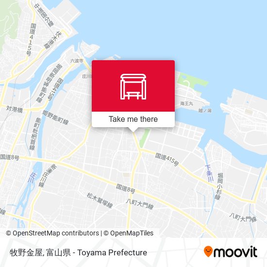 牧野金屋 map