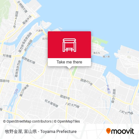 牧野金屋 map