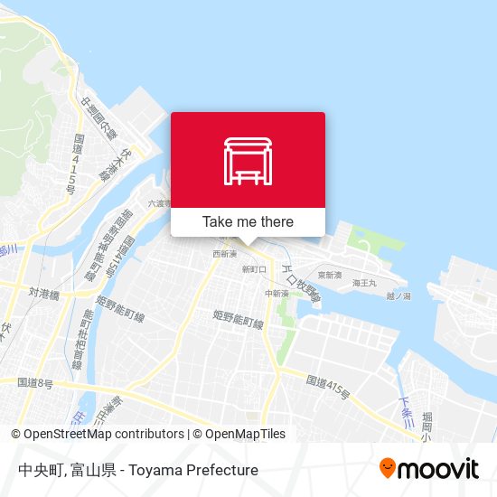 中央町 map