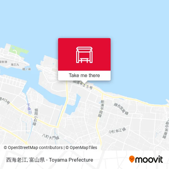 西海老江 map