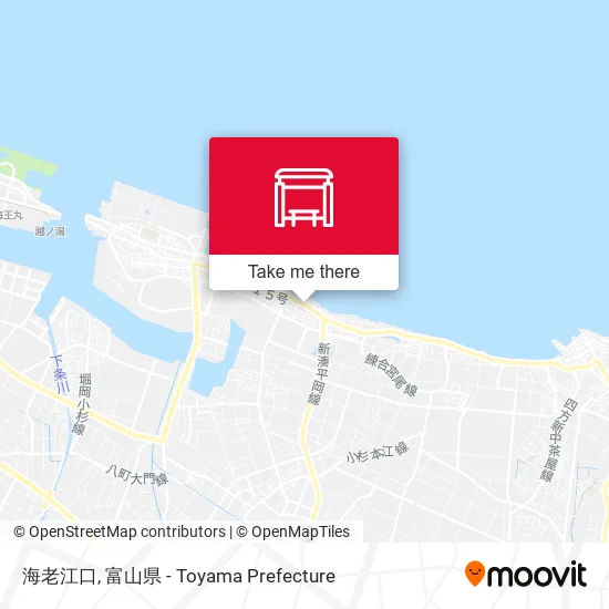 海老江口 map