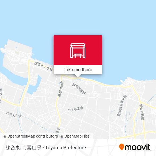 練合東口 map