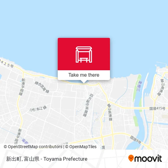 新出町 map
