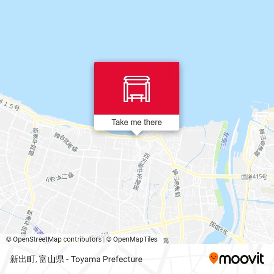 新出町 map