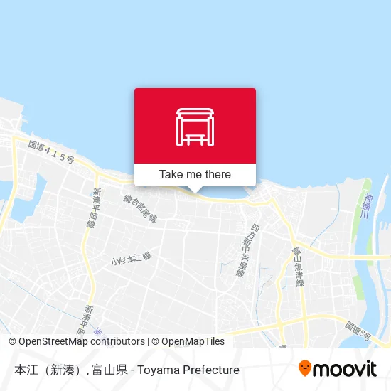 本江（新湊） map