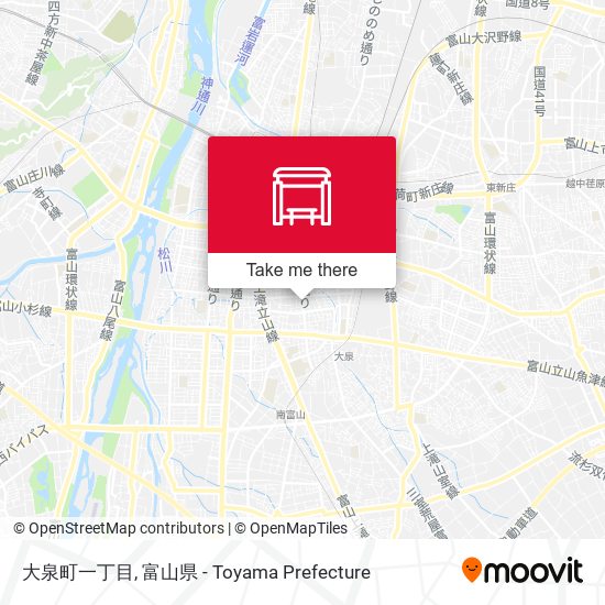 大泉町一丁目 map