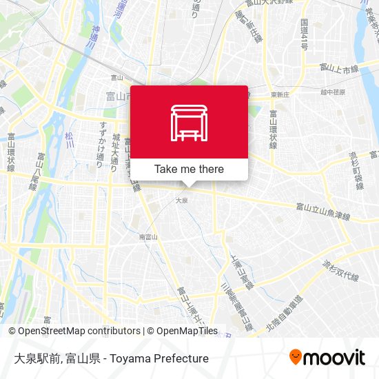 大泉駅前 map