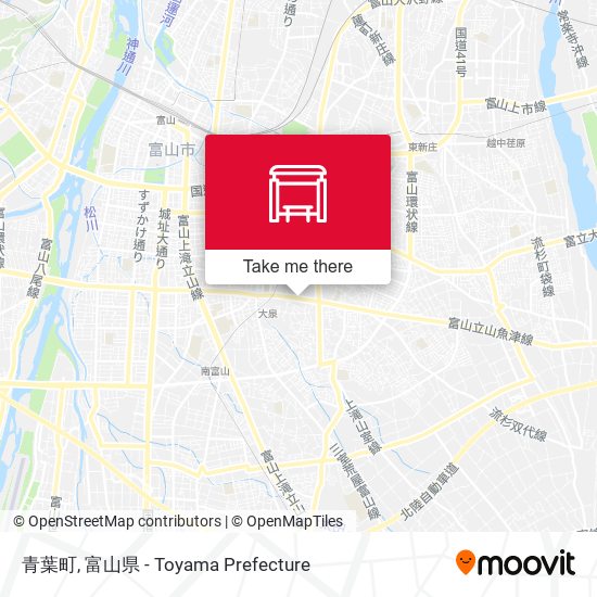 青葉町 map