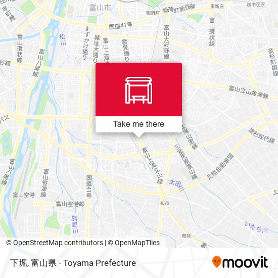 下堀 map