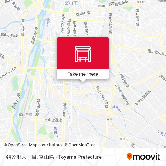 朝菜町六丁目 map