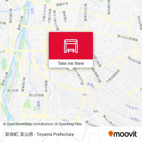 新堀町 map