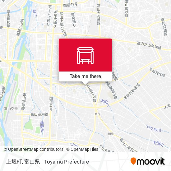 上堀町 map