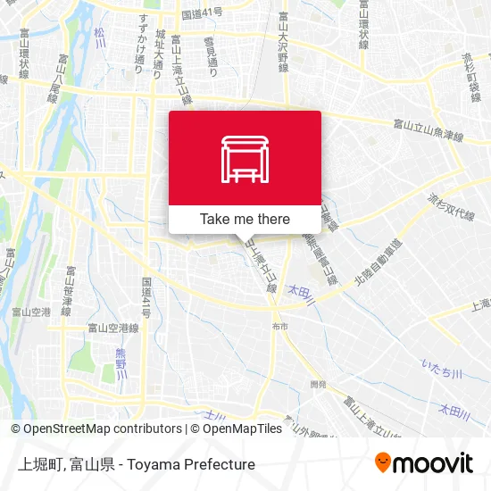 上堀町 map