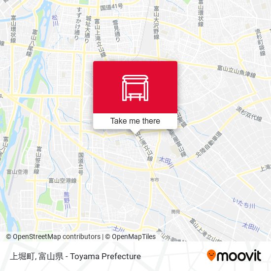上堀町 map