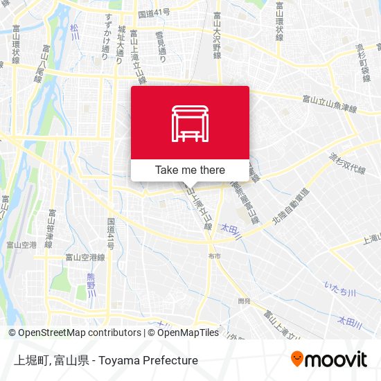 上堀町 map