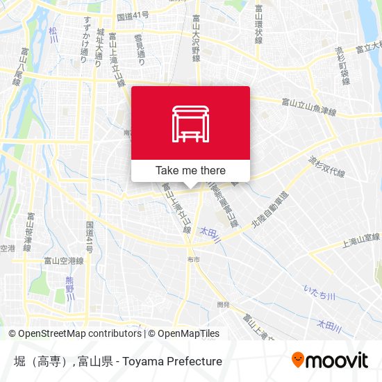堀（高専） map