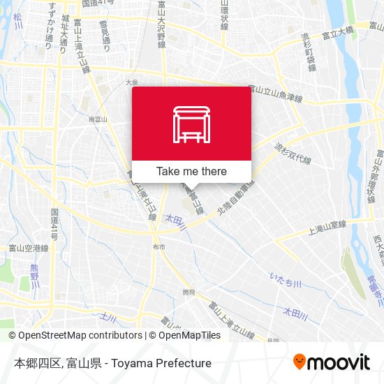 本郷四区 map