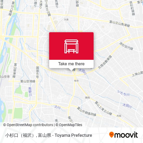 小杉口（福沢） map