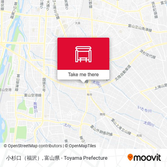 小杉口（福沢） map