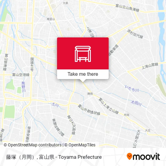 藤塚（月岡） map