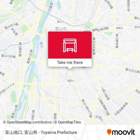 富山南口 map