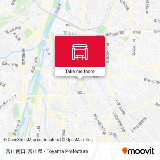 富山南口 map