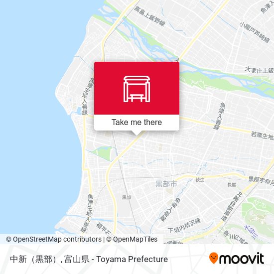 中新（黒部） map