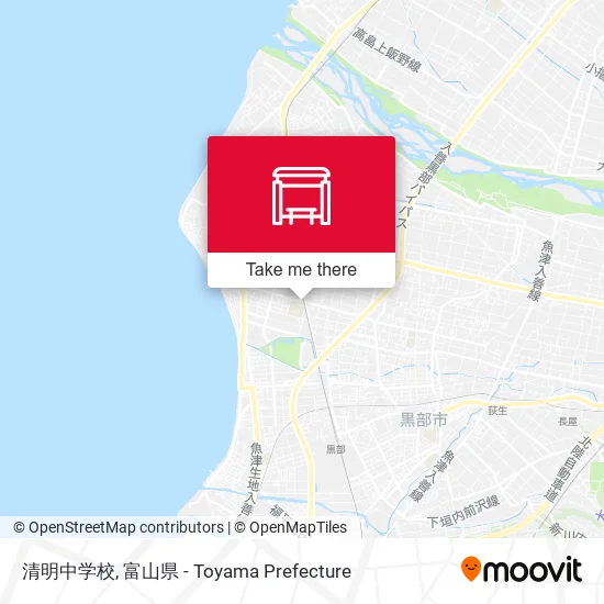 清明中学校 map
