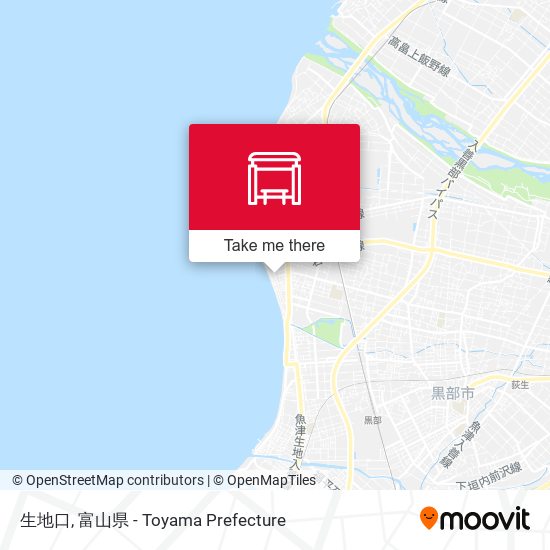 生地口 map