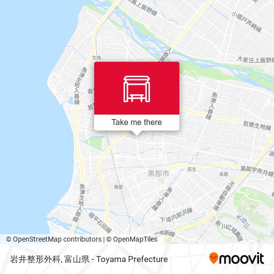 岩井整形外科 map