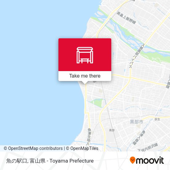 魚の駅口 map