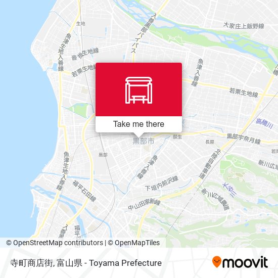 寺町商店街 map