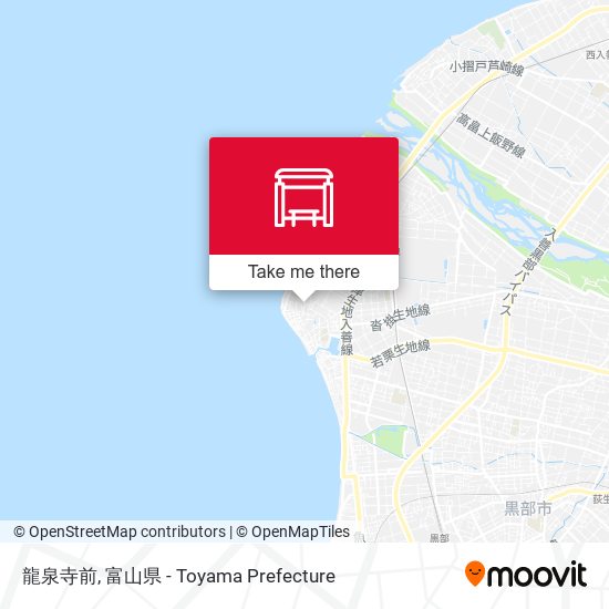 龍泉寺前 map
