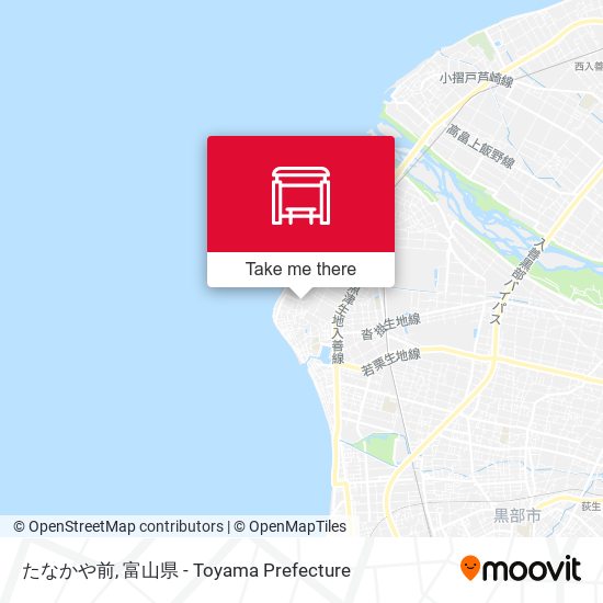 たなかや前 map
