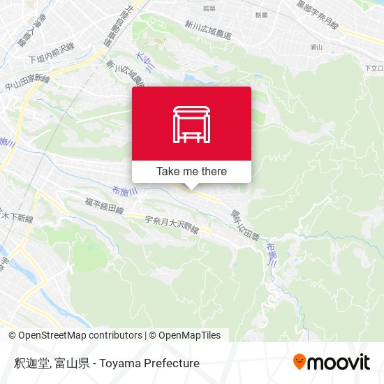 釈迦堂 map
