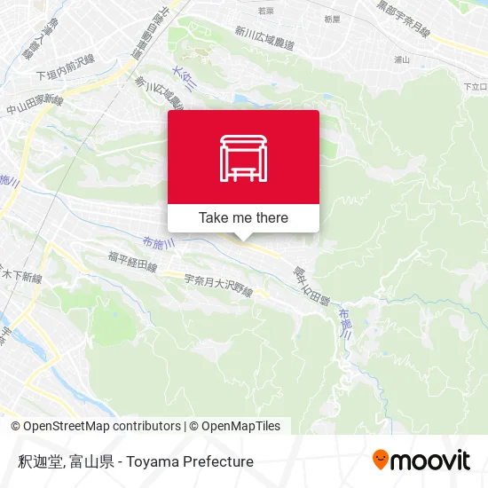 釈迦堂 map