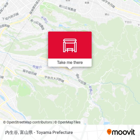 内生谷 map