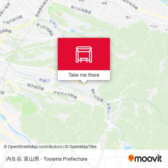内生谷 map