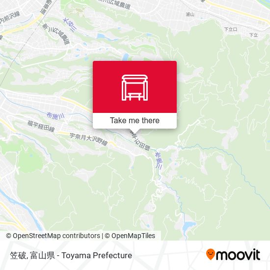 笠破 map