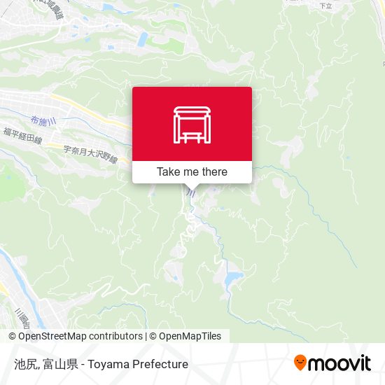 池尻 map