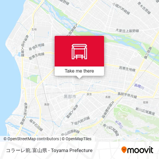 コラーレ前 map