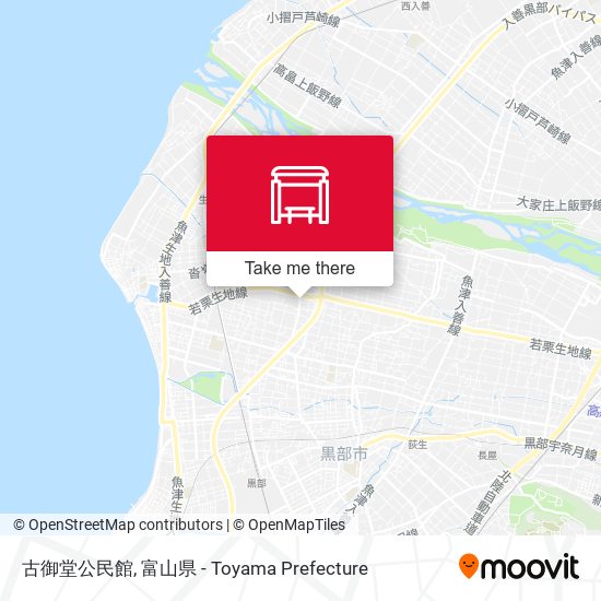 古御堂公民館 map