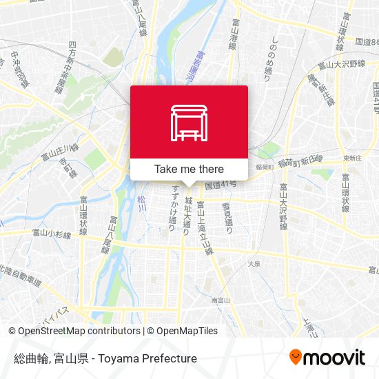 総曲輪 map