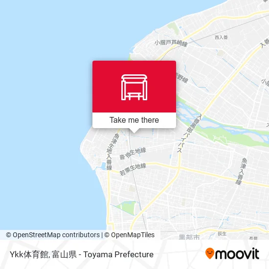 Ykk体育館 map