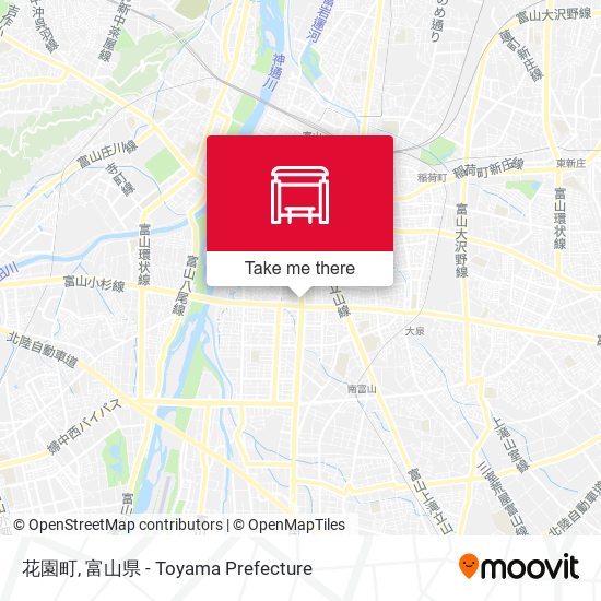 花園町 map