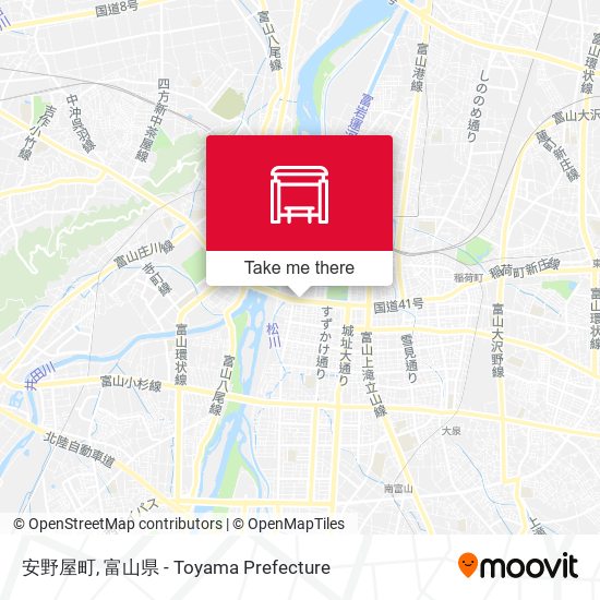 安野屋町 map