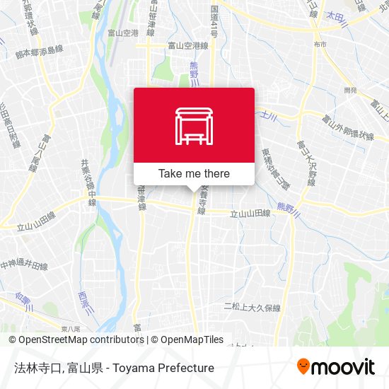 法林寺口 map
