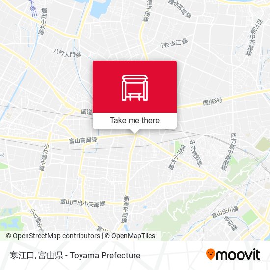 寒江口 map