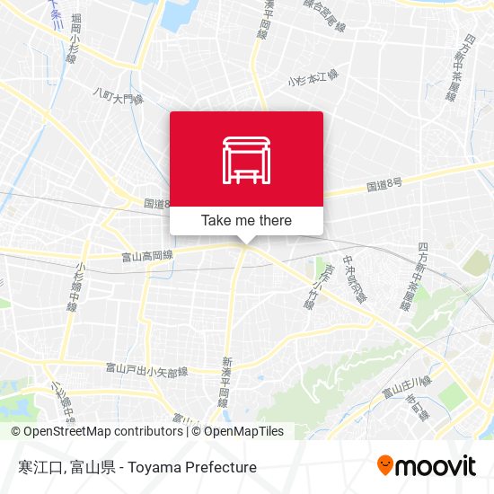 寒江口 map