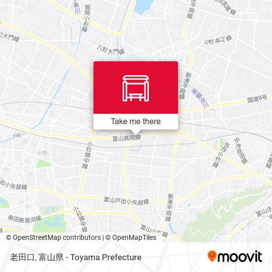老田口 map